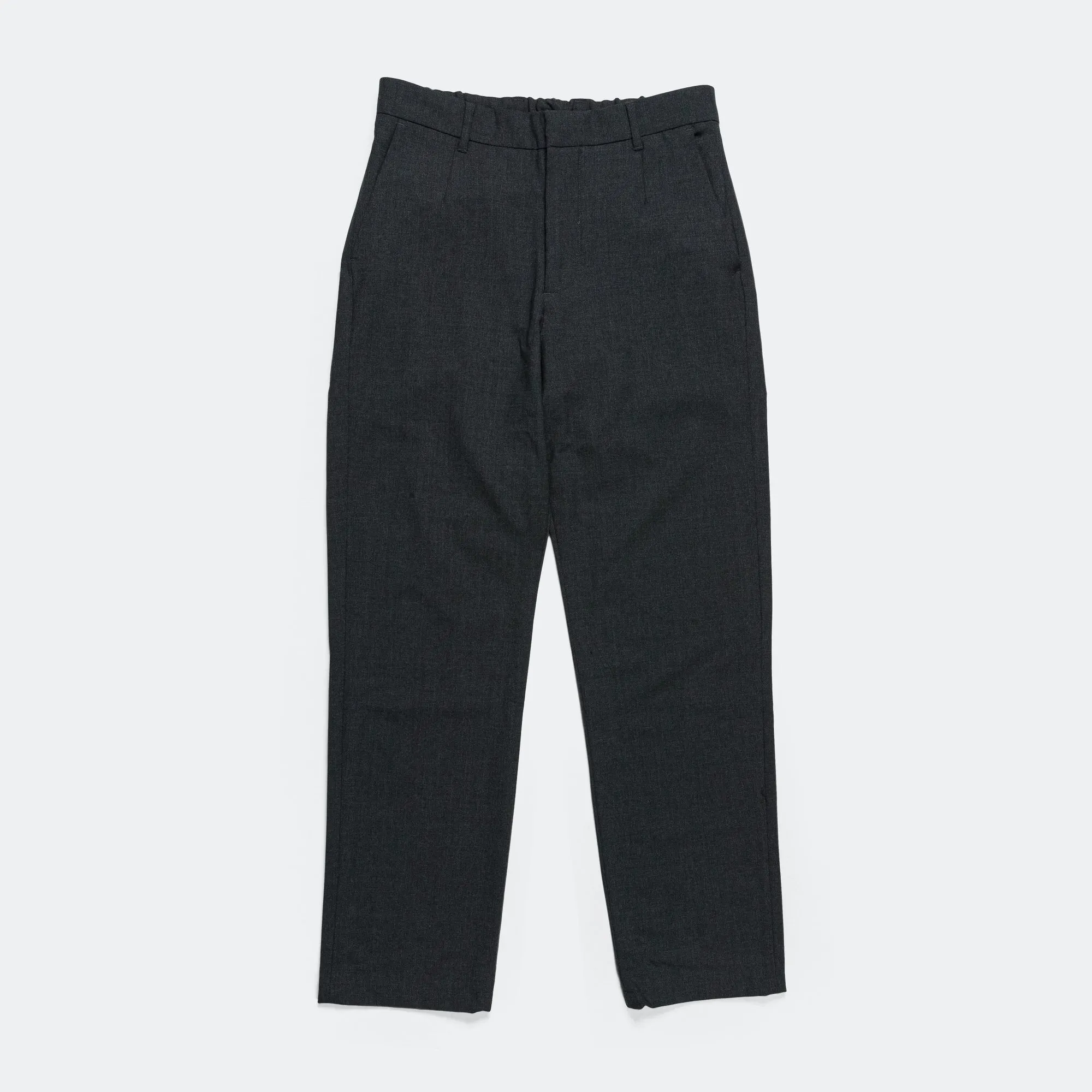 Aaren Cordura Tech Wool Trouser - Charcoal Melange