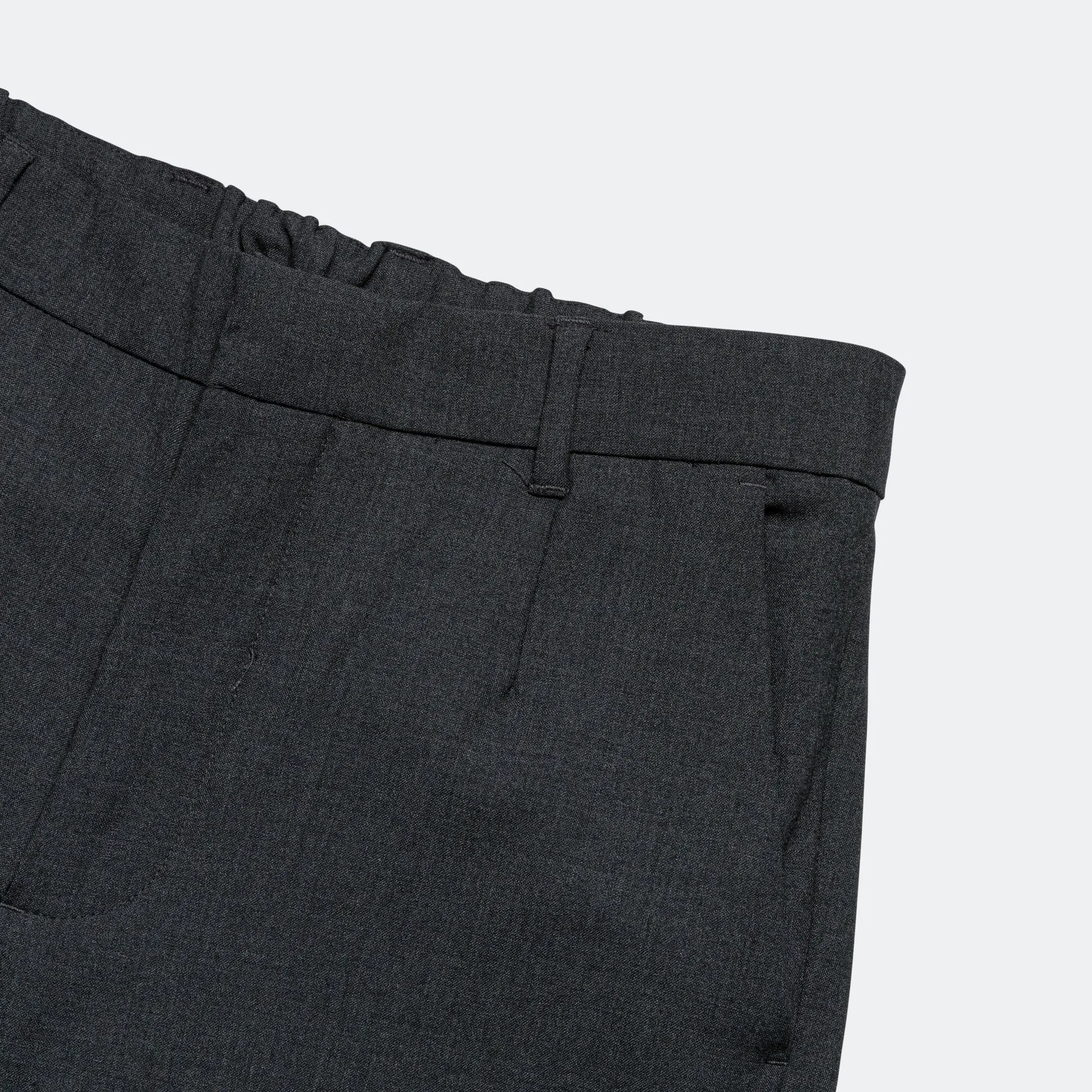 Aaren Cordura Tech Wool Trouser - Charcoal Melange