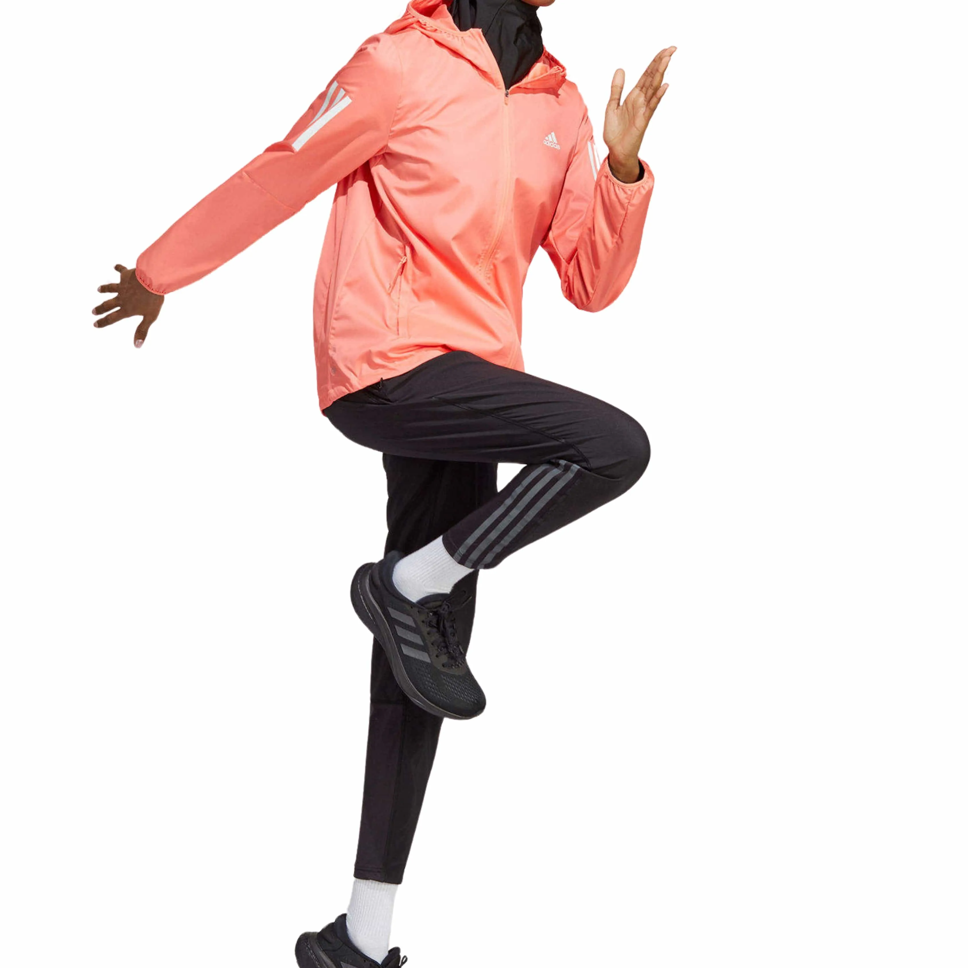 ADIDAS - Hooded Running Jacket