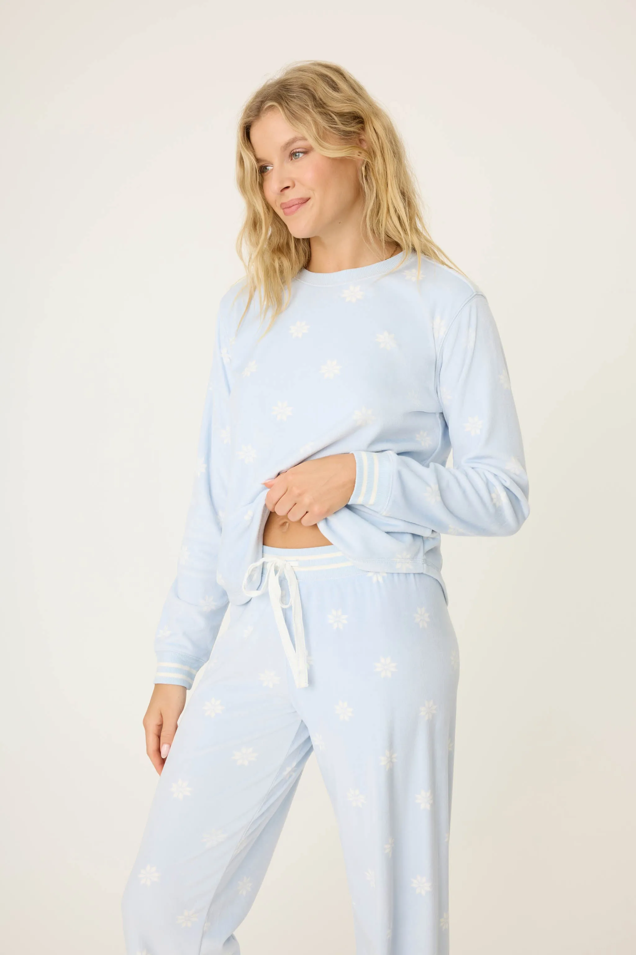Après All Day Velour Long Sleeve Top