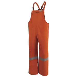 Bib Pants - Pioneer Hi-Viz Orange Petro-Gard® Neoprene Coated Nomex® FR/ARC Rated Bib Pants P160 041