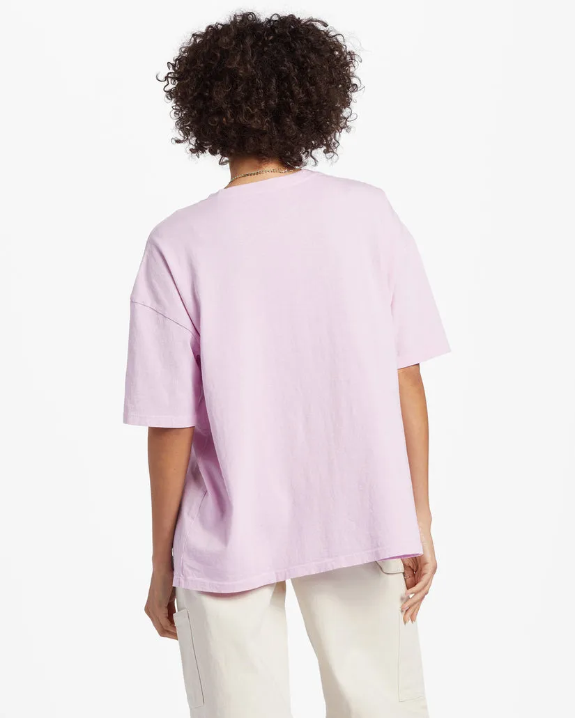 Billabong Stoked All Day Tee-Lilac Smoke