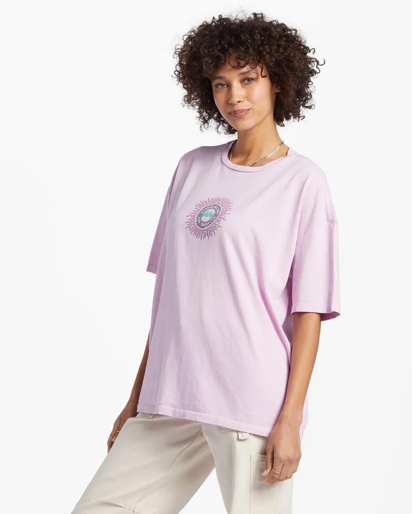 Billabong Stoked All Day Tee-Lilac Smoke