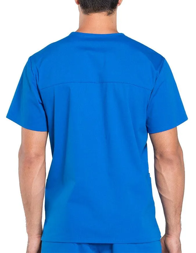Cherokee Workwear Professionals Men's V-Neck Basic Top