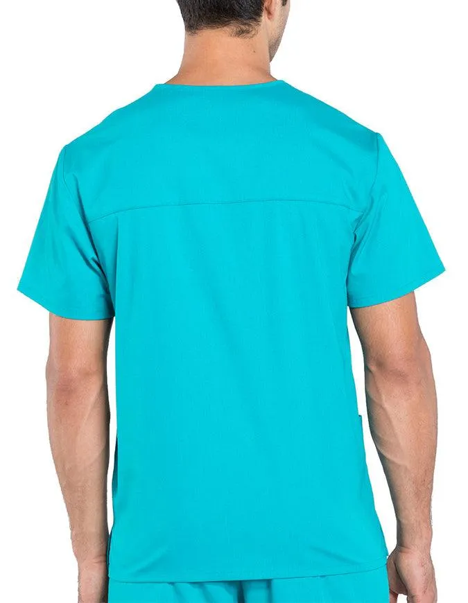 Cherokee Workwear Professionals Men's V-Neck Basic Top