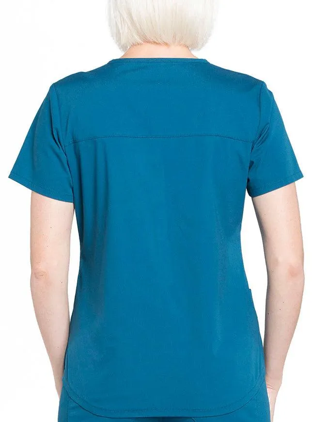 Cherokee Workwear Professionals V-neck Solid Top