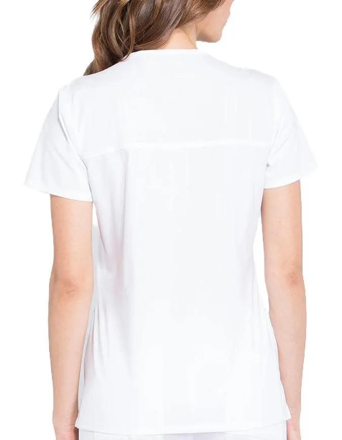 Cherokee Workwear Professionals Women's Mock Wrap Top