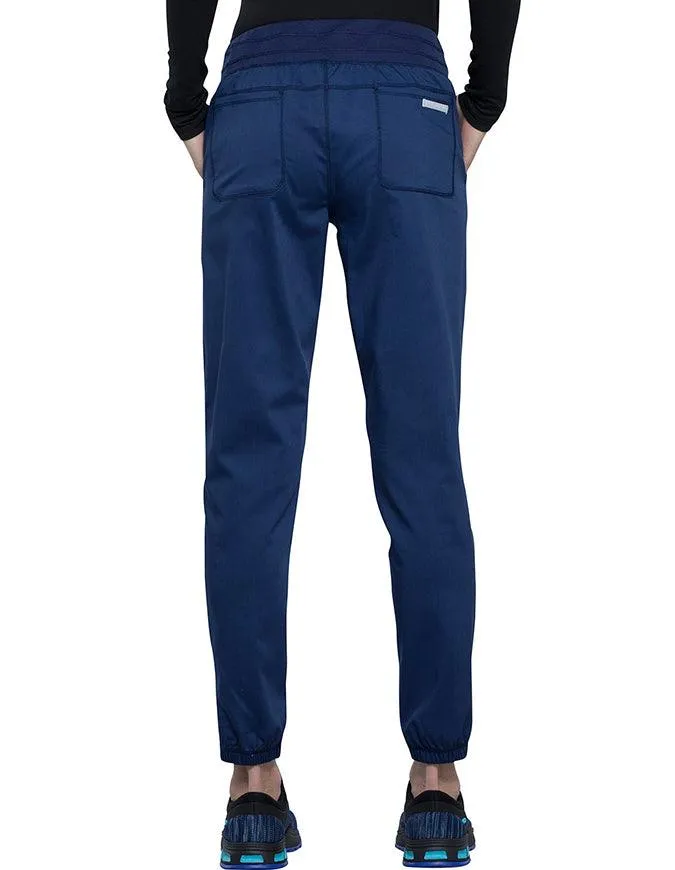 Cherokee Workwear Revolution Women's Natural Rise Tapered Leg Jogger Tall Pant