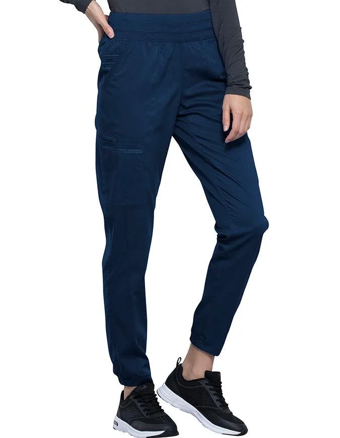 Cherokee Workwear Revolution Women's Natural Rise Tapered Leg Jogger Tall Pant