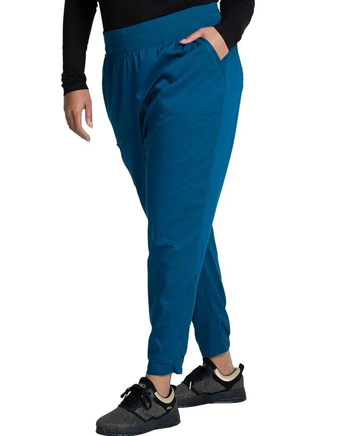Cherokee Workwear Revolution Women's Natural Rise Tapered Leg Jogger Tall Pant