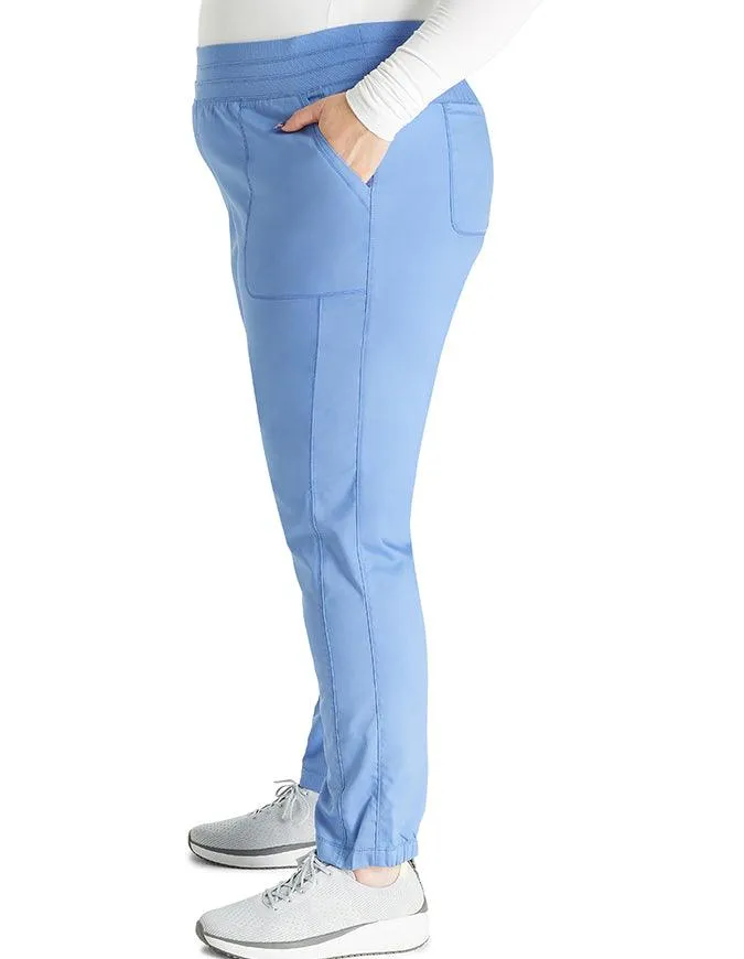 Cherokee Workwear Revolution Women's Natural Rise Tapered Leg Jogger Tall Pant