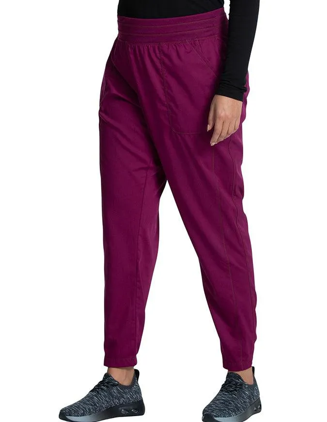 Cherokee Workwear Revolution Women's Natural Rise Tapered Leg Jogger Tall Pant