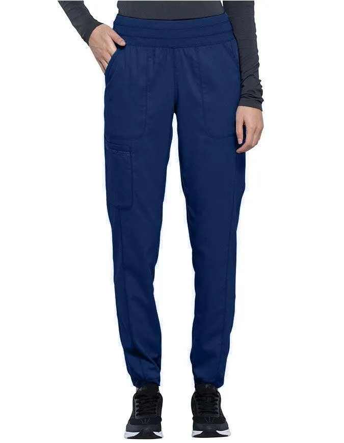 Cherokee Workwear Revolution Women's Natural Rise Tapered Leg Jogger Tall Pant