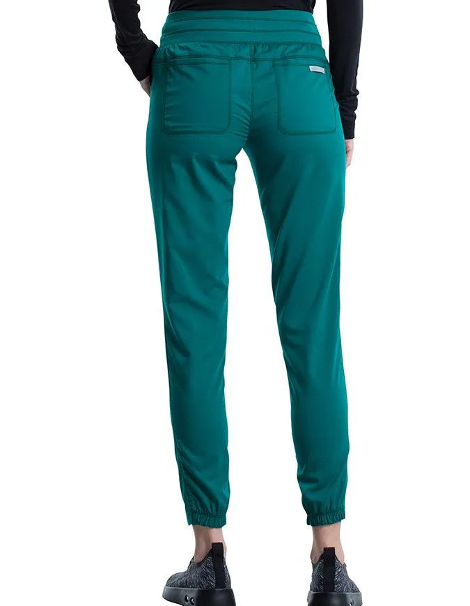 Cherokee Workwear Revolution Women's Natural Rise Tapered Leg Jogger Tall Pant