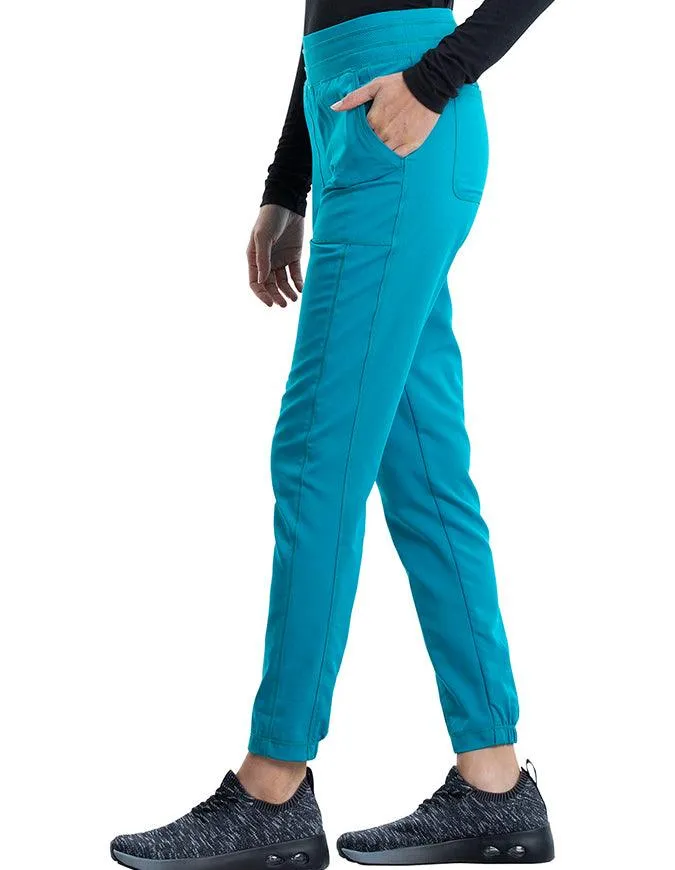 Cherokee Workwear Revolution Women's Natural Rise Tapered Leg Jogger Tall Pant