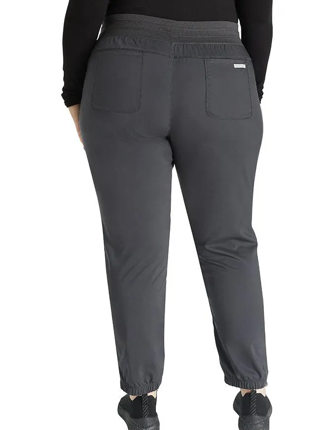 Cherokee Workwear Revolution Women's Natural Rise Tapered Leg Jogger Tall Pant