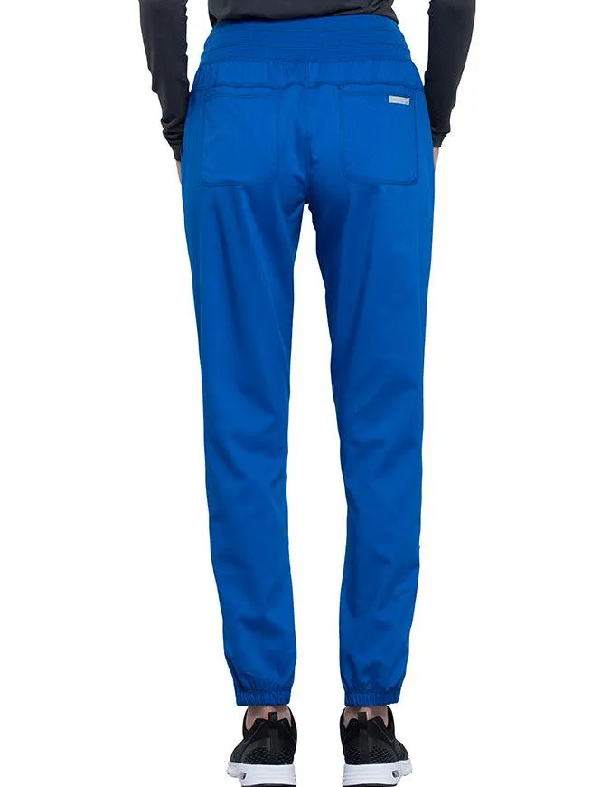 Cherokee Workwear Revolution Women's Natural Rise Tapered Leg Jogger Tall Pant