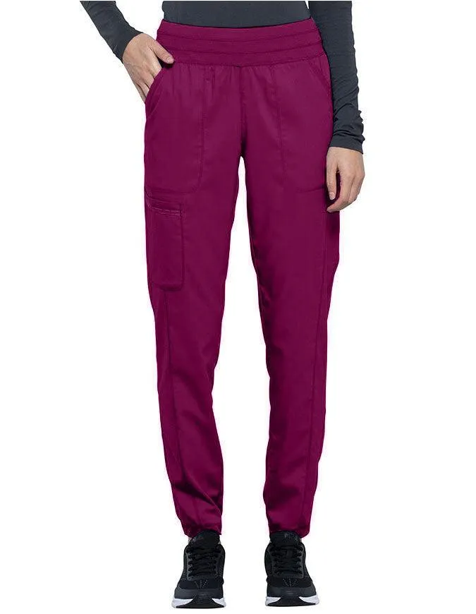 Cherokee Workwear Revolution Women's Natural Rise Tapered Leg Jogger Tall Pant
