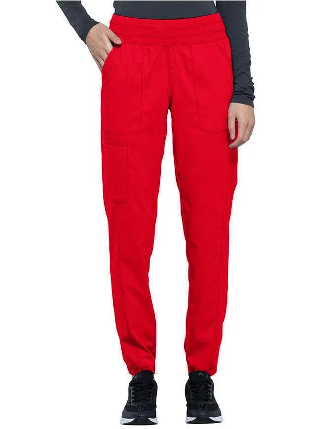 Cherokee Workwear Revolution Women's Natural Rise Tapered Leg Jogger Tall Pant