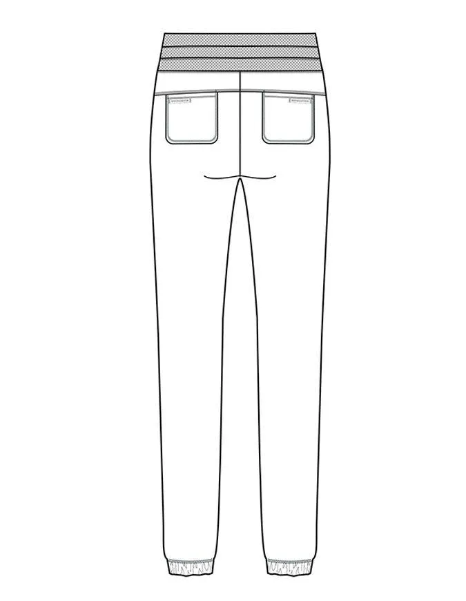 Cherokee Workwear Revolution Women's Natural Rise Tapered Leg Jogger Tall Pant