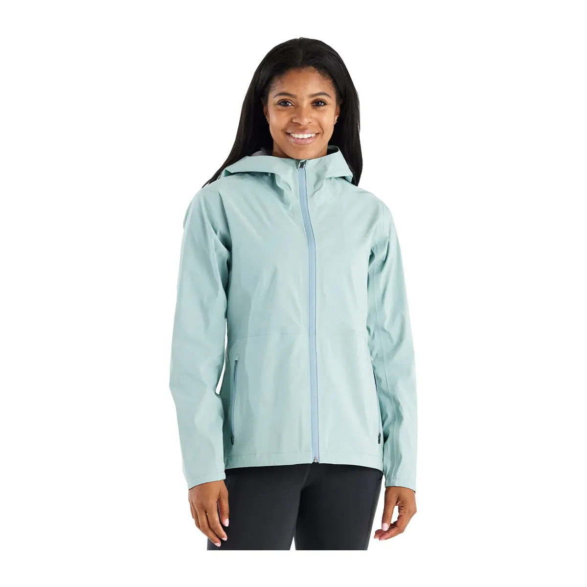 Free Fly Womens Cloudshield Rain Jacket Ocean Mist