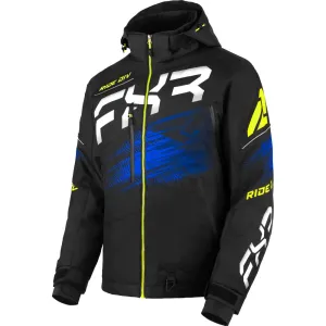FXR Boost FX 2-in-1 Snowmobile Jacket Black/Blue/Hi-Vis