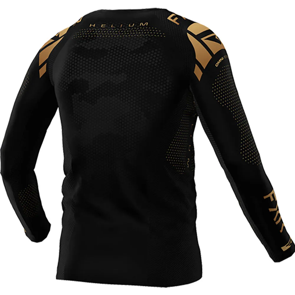FXR Helium MX Offroad Jersey Texas Tea Black