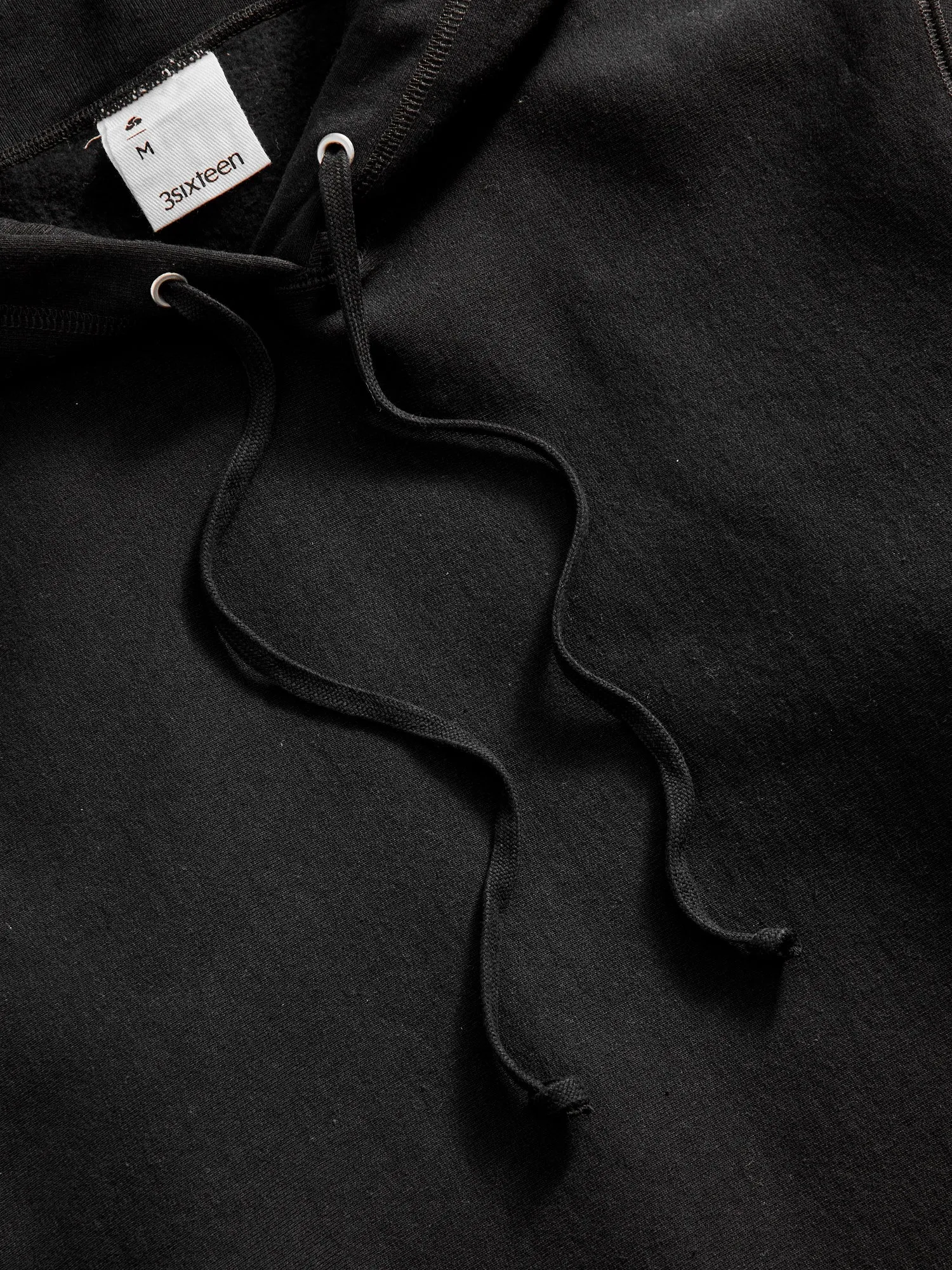Heavyweight Pullover Hoodie in Black