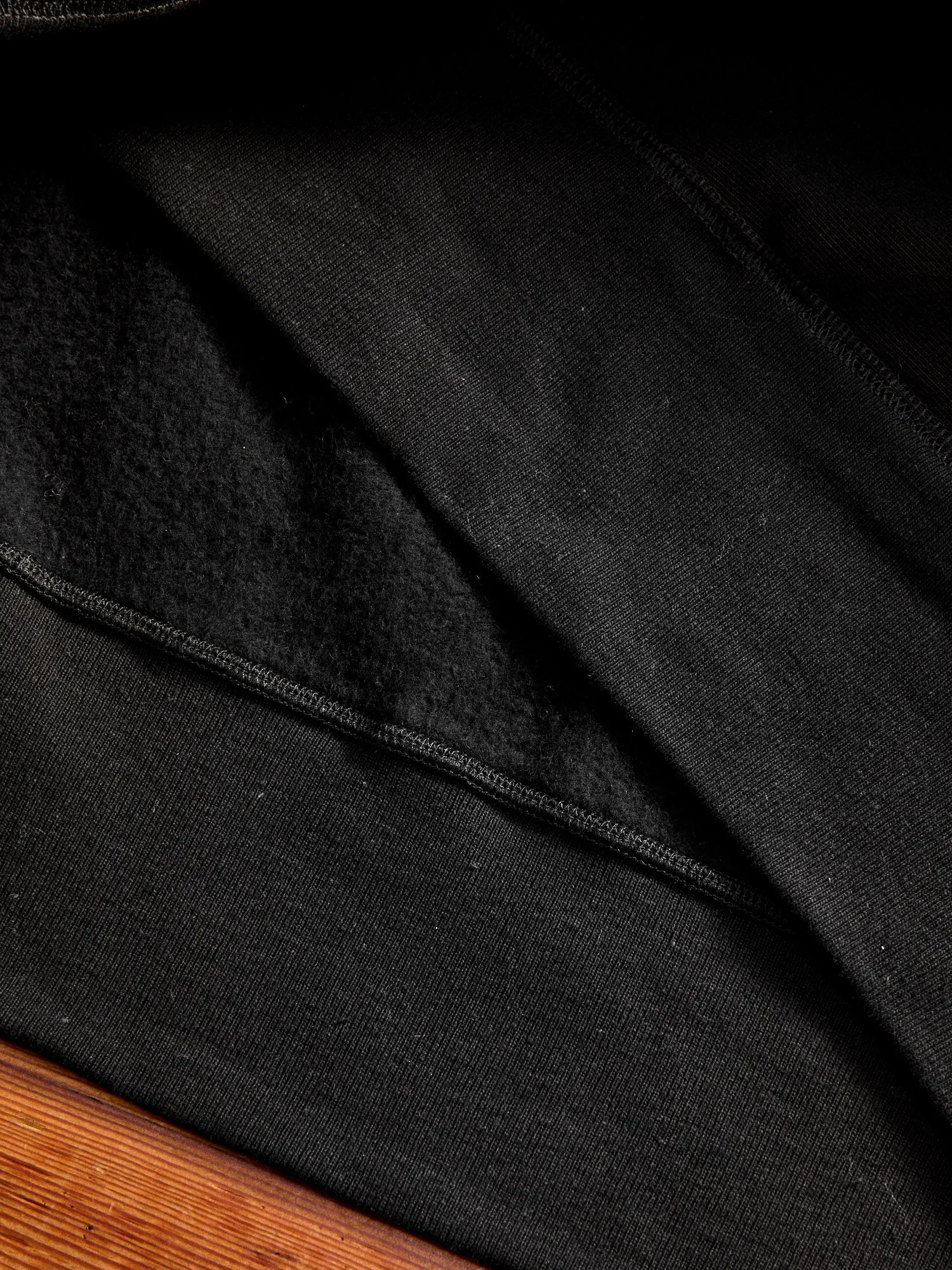 Heavyweight Pullover Hoodie in Black