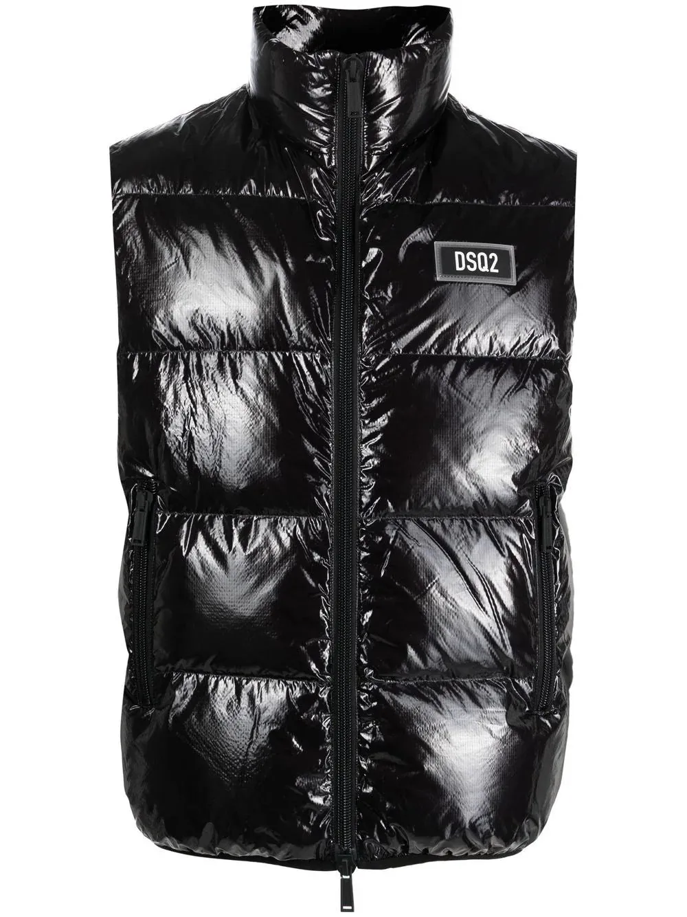 Icon stripe padded jacket