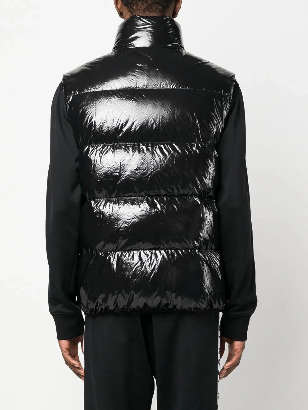 Icon stripe padded jacket