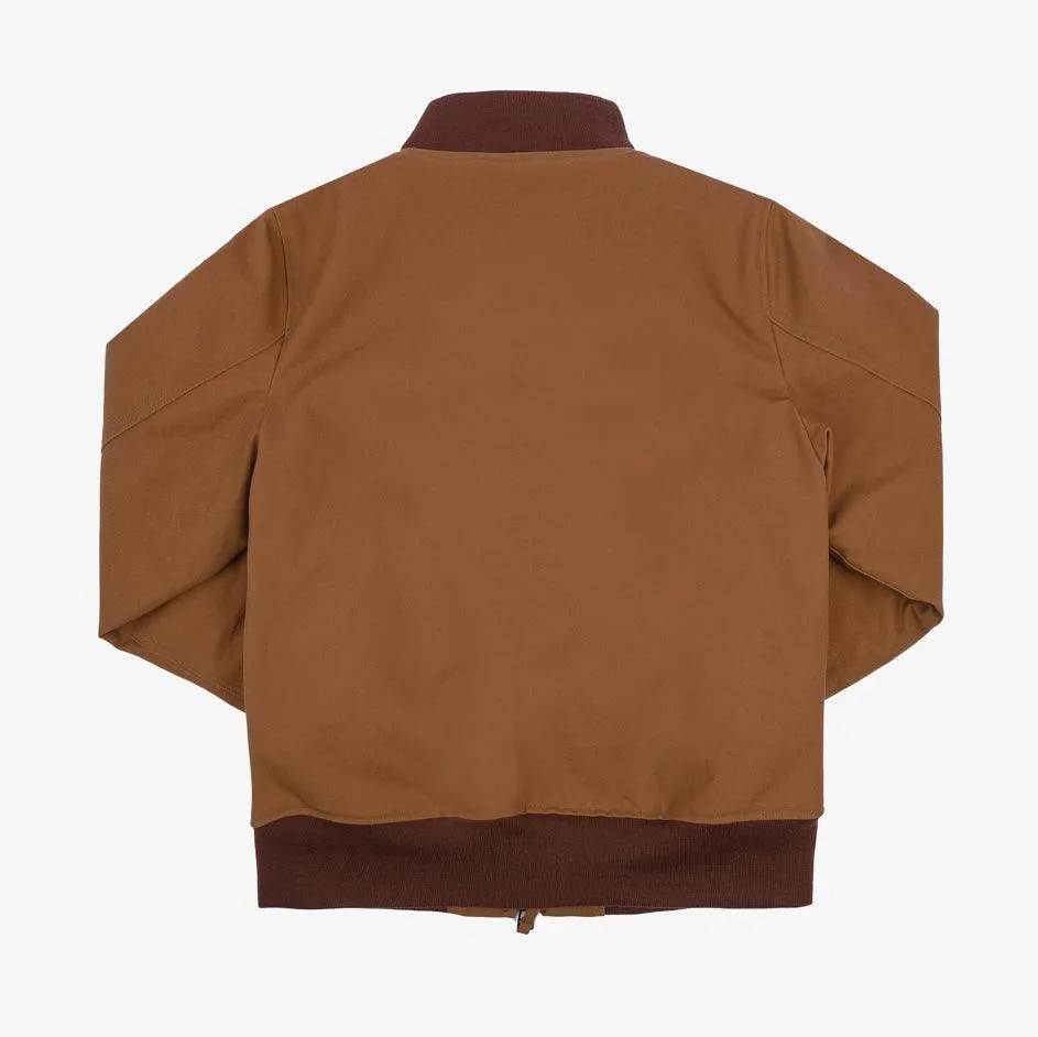 Iron Heart IHM-44-BRN 17oz Duck Type L-2B Flight Jacket - Brown