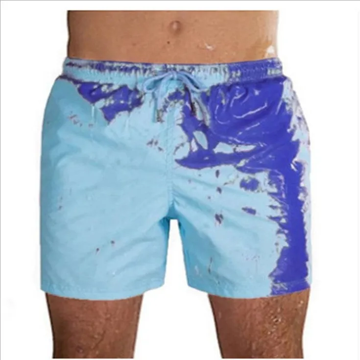 Men's color changing quick-drying shorts（AY1028）