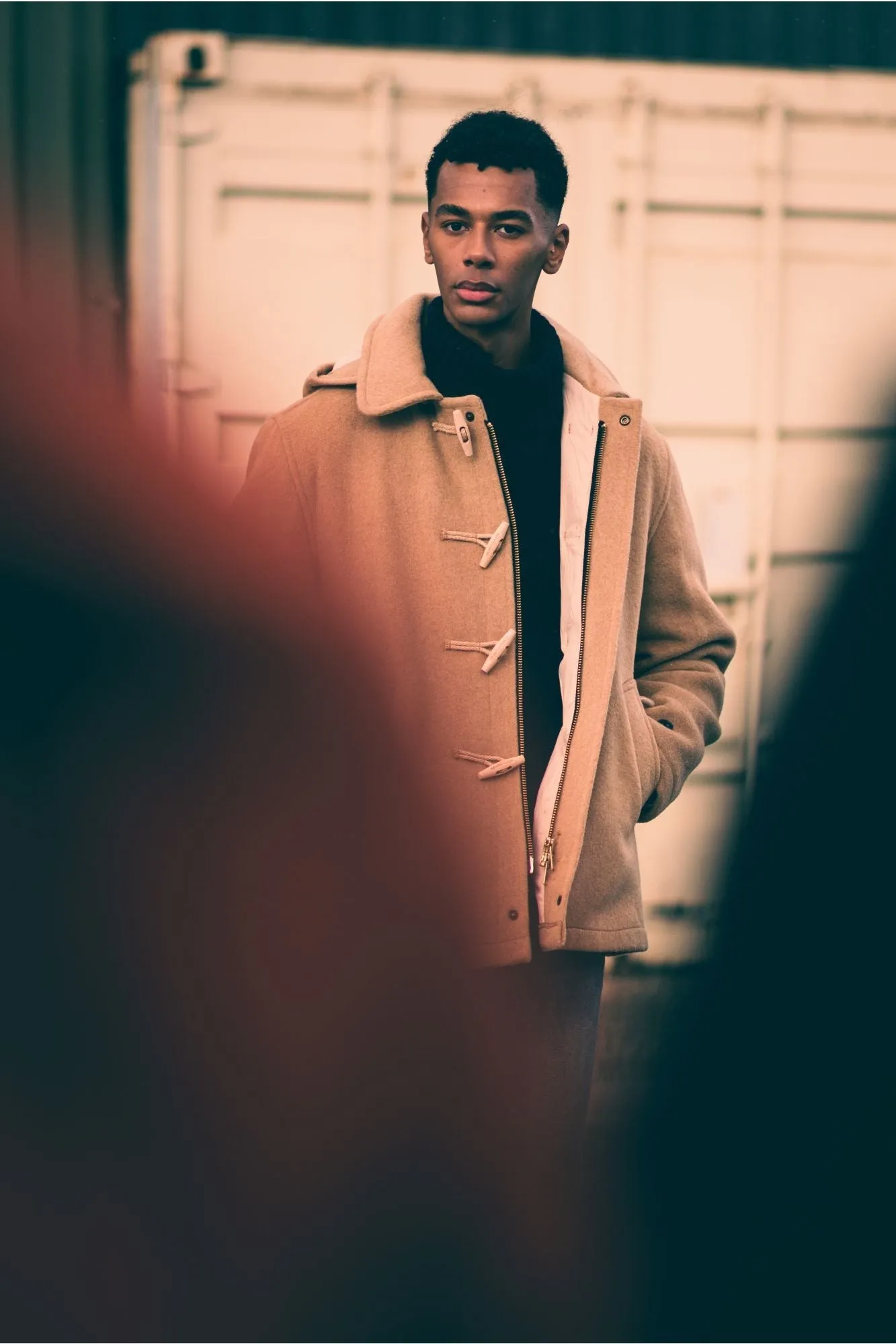 Men's Spike Jacket - Tan