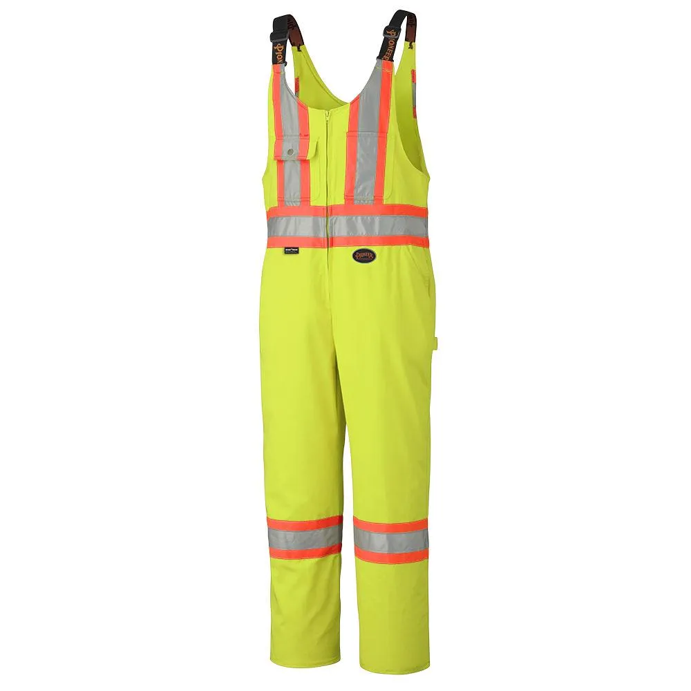 Overalls - Pioneer Hi-Viz Yellow/Green Polyester/Cotton Safety Overalls, 6616 / 6616T