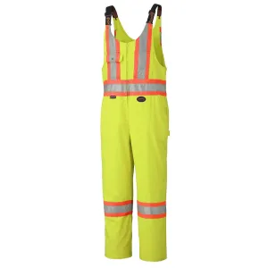 Overalls - Pioneer Hi-Viz Yellow/Green Polyester/Cotton Safety Overalls, 6616 / 6616T