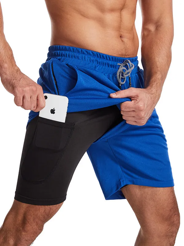 Quick-Drying Sports Fitness Casual Straight Shorts