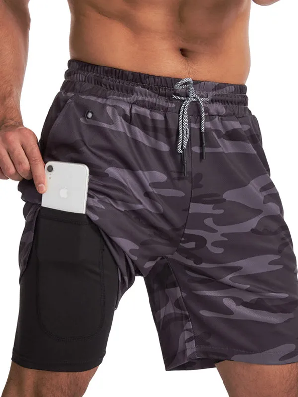 Quick-Drying Sports Fitness Casual Straight Shorts