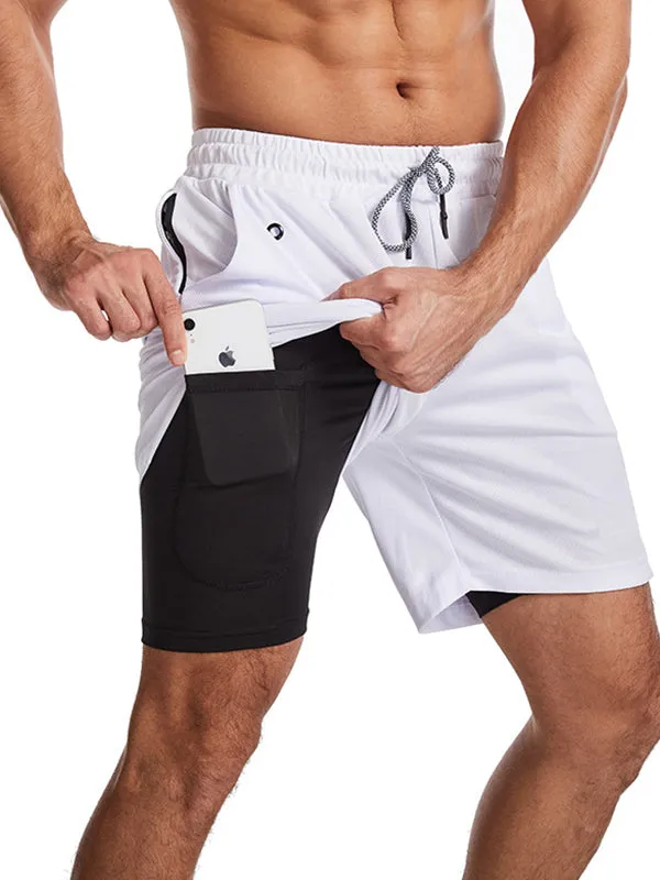 Quick-Drying Sports Fitness Casual Straight Shorts