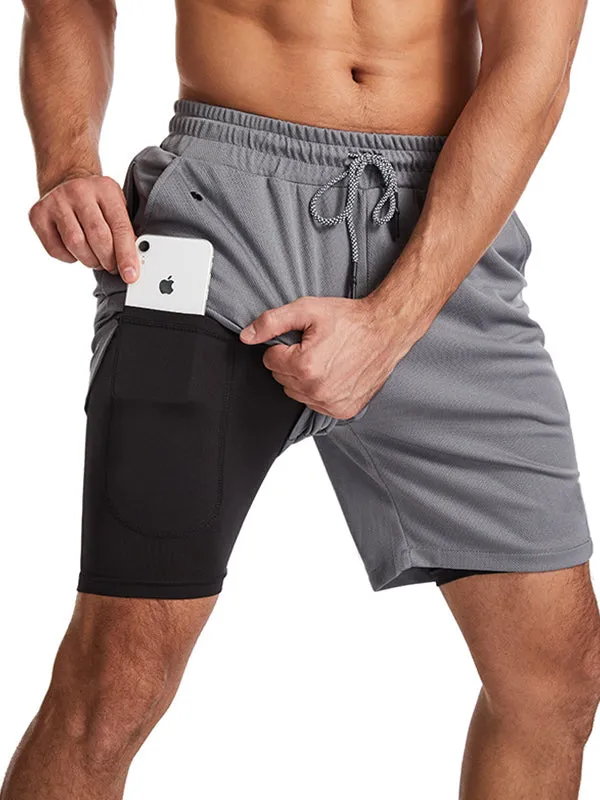 Quick-Drying Sports Fitness Casual Straight Shorts