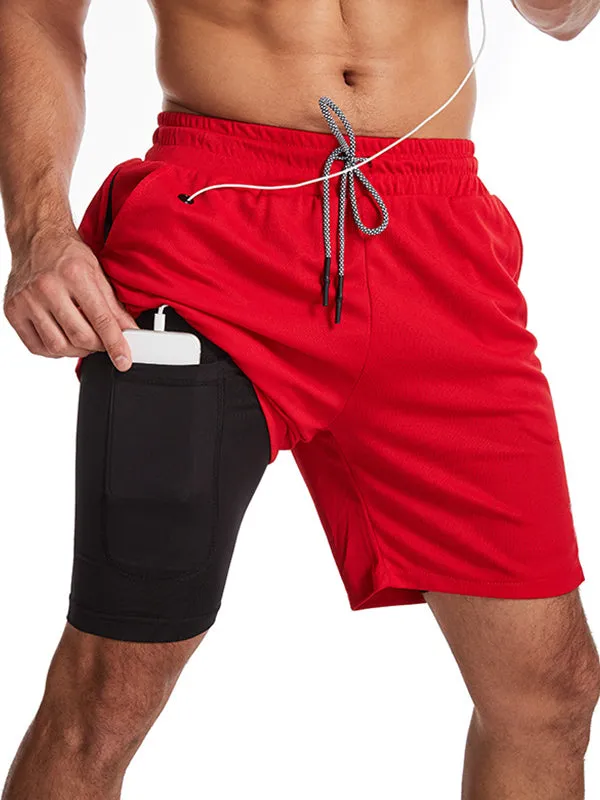 Quick-Drying Sports Fitness Casual Straight Shorts