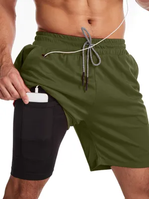 Quick-Drying Sports Fitness Casual Straight Shorts