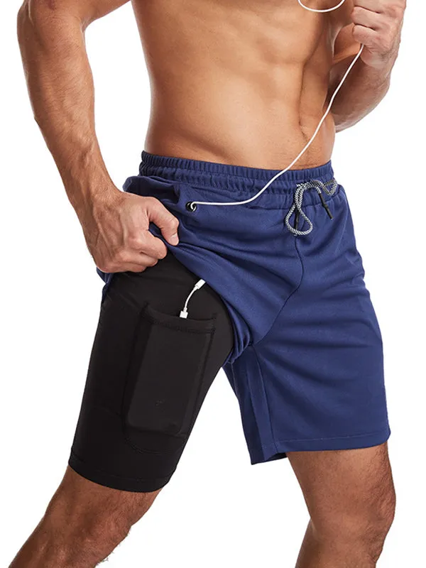 Quick-Drying Sports Fitness Casual Straight Shorts