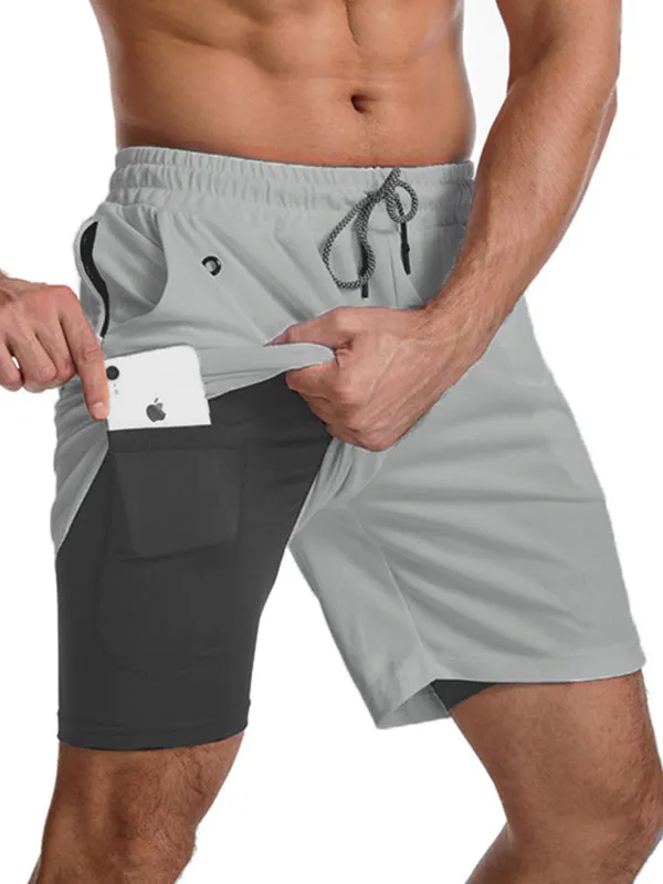 Quick-Drying Sports Fitness Casual Straight Shorts