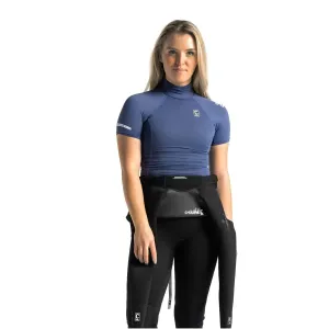 Rash Vest X Short Sleeve - Black/Black/White