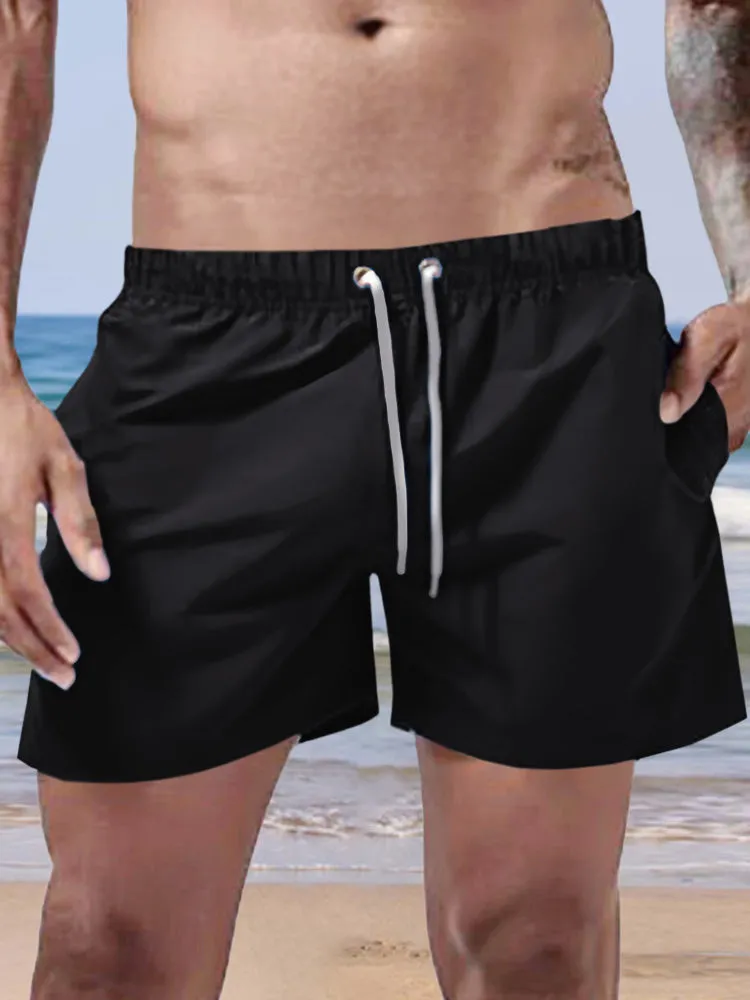 Solid Quick-drying Shorts