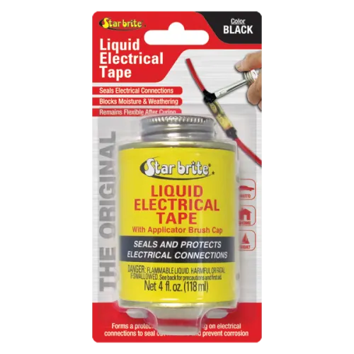 Star Brite 4oz Liquid Electrical Tape Black