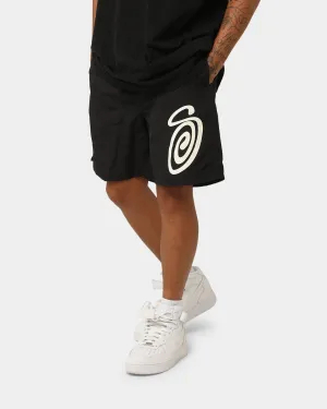 Stussy Curly S Watershorts Black