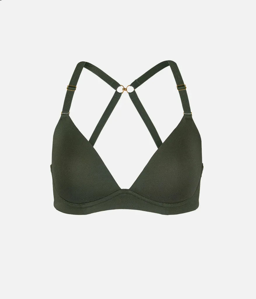 The All-Day Plunge No-Wire: Rich Olive