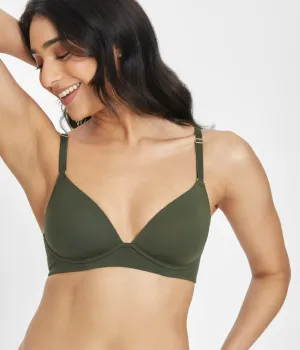 The All-Day Plunge No-Wire: Rich Olive